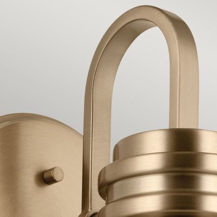 Kichler - LED Fürdőszobai fali lámpa FARUM 1xG9/3W/230V IP44 réz