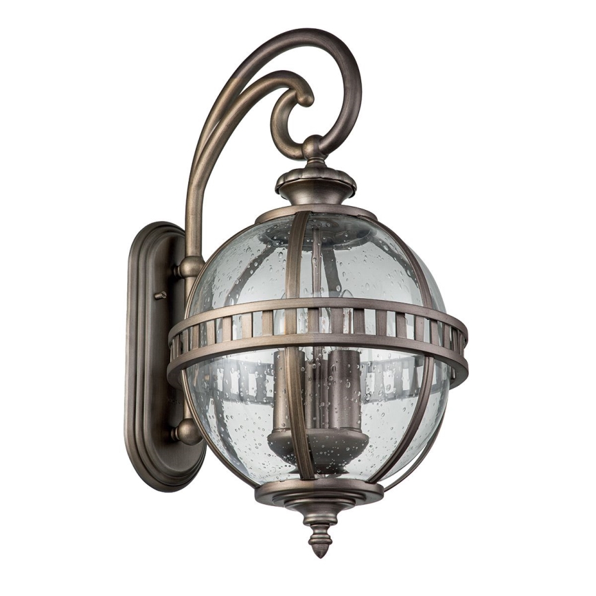 Kichler - Kültéri fali lámpatest HALLERON 3xE14/40W/230V IP44
