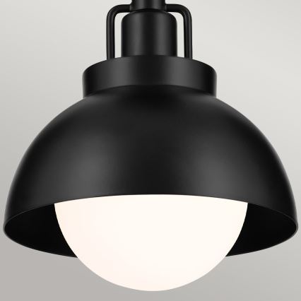 Kichler - Fali lámpa NIVA 1xE27/40W/230V fekete