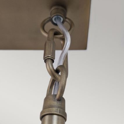 Kichler - LED rúdon szerelt csillár SERENE LED/40W/230V arany