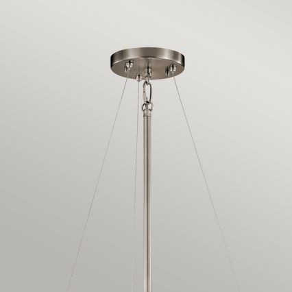 Kichler - Csillár rúdon SILVER CORAL 3xE27/100W/230V matt króm