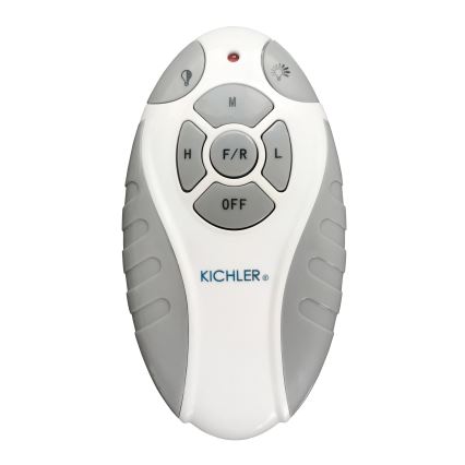 Kichler - LED Dimmelhető mennyezeti ventilátor ERIS LED/10W/230V matt króm IP44 + távirányítás