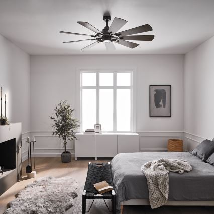 Kichler - LED Dimmelhető mennyezeti ventilátor GENTRY LED/14W/230V átm. 165 cm + távirányítás