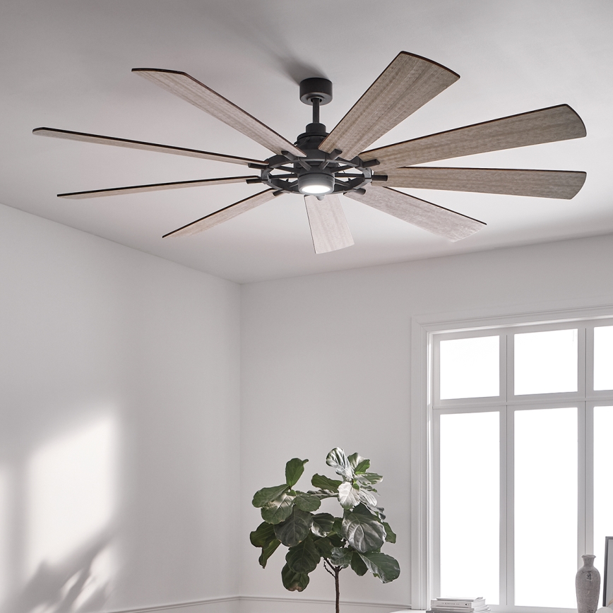 Kichler - LED Dimmelhető mennyezeti ventilátor GENTRY LED/14W/230V átm. 216 cm + távirányítás
