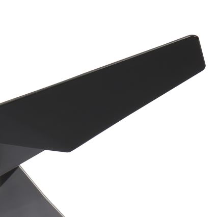 Kichler - LED Dimmelhető mennyezeti ventilátor JADE LED/18W/230V fekete + távirányítás