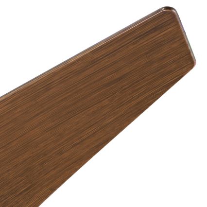 Kichler - LED Dimmelhető mennyezeti ventilátor JADE LED/18W/230V barna + távirányítás