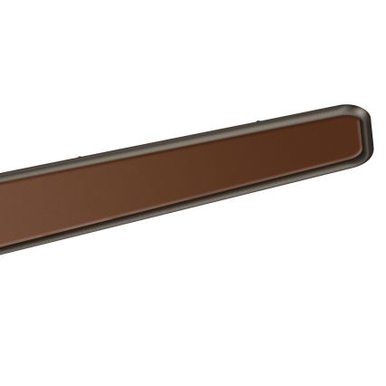 Kichler  -LED Dimmelhető mennyezeti ventilátor XETY LED/10W/230V fekete/barna + távirányítás