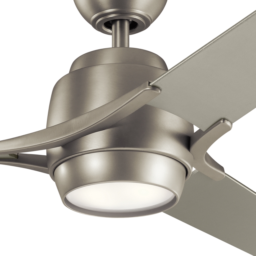 Kichler - LED Dimmelhető mennyezeti ventilátor ZEUS LED/10W/230V + távirányítás