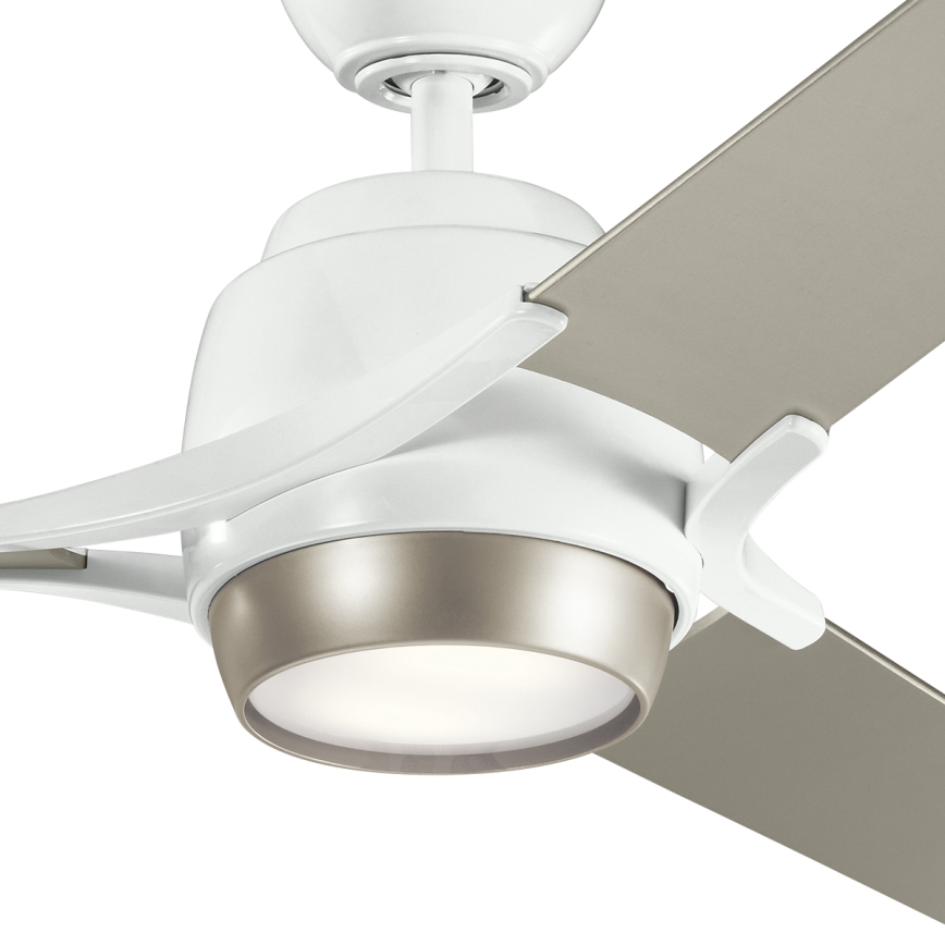 Kichler - LED Dimmelhető mennyezeti ventilátor ZEUS LED/10W/230V + távirányítás