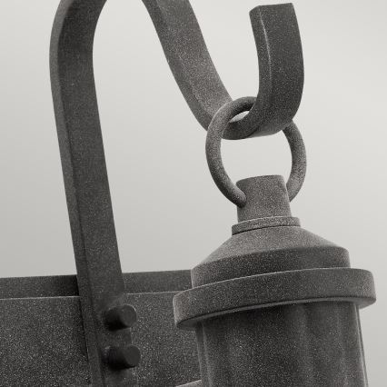 Kichler - Kültéri fali lámpa RIVERWOOD 1xE27/100W/230V IP44 antracit