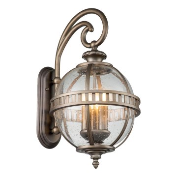 Kichler - Kültéri fali lámpatest HALLERON 3xE14/40W/230V IP44