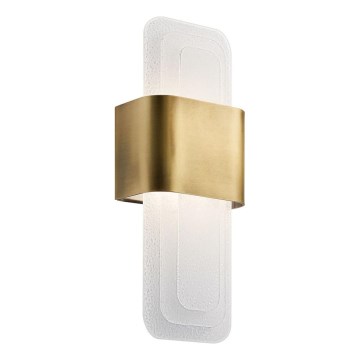Kichler - LED Fali lámpa SERENE LED/16W/230V réz