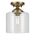 Kichler - Mennyezeti lámpa WINSLOW 1xE27/60W/230V átm. 21,6 cm réz