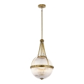Kichler - Rudas csillár ASTER 3xE14/60W/230V sárgaréz