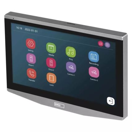 Kiegészítő monitor video csengőhöz GoSmart 12V Wi-Fi Tuya