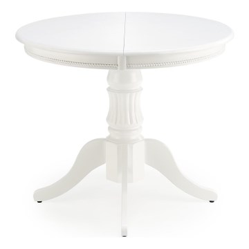 Kihúzható étkezőasztal WILLIAM, fehér