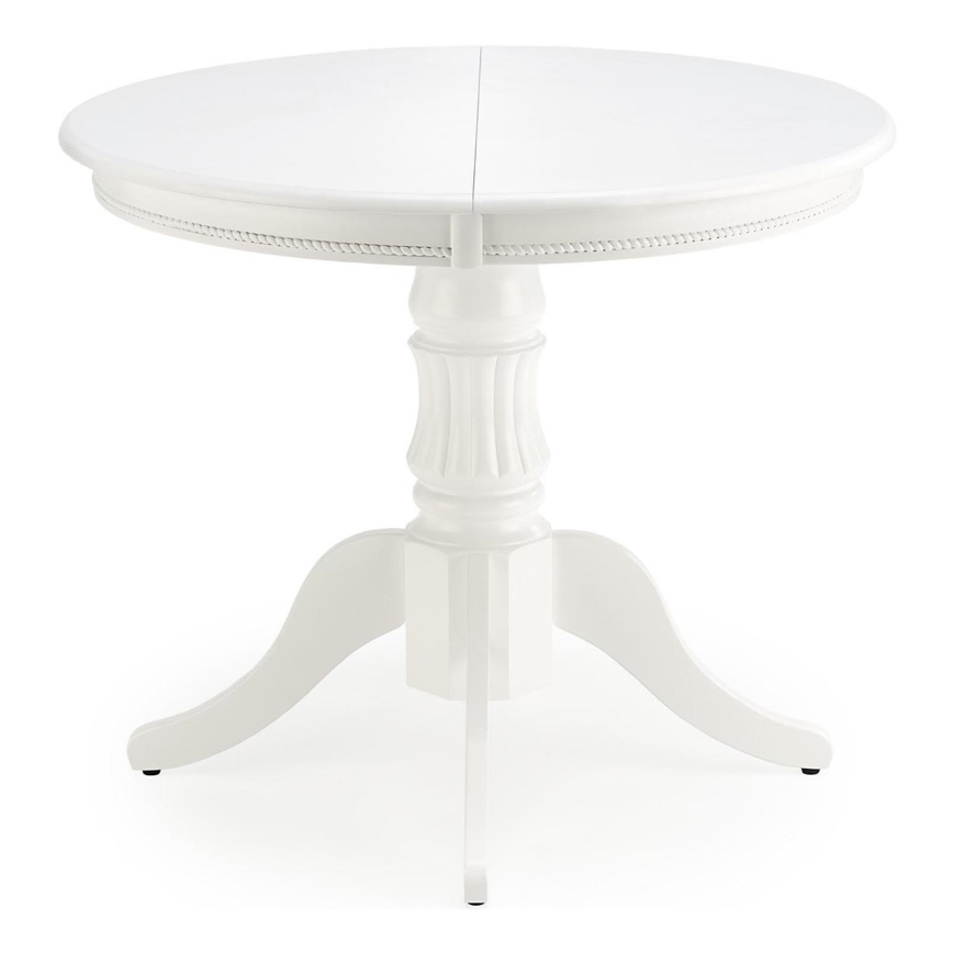 Kihúzható étkezőasztal WILLIAM, fehér