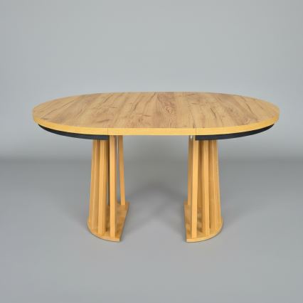 Kihúzható NEXUS étkezőasztal 100/140x77 cm craft tölgy/fekete