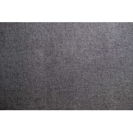 Ággyá alakítható ülőgarnitúra univerzális U-alakú sarokkal és tárolóhellyel GRANADA sötétszürke