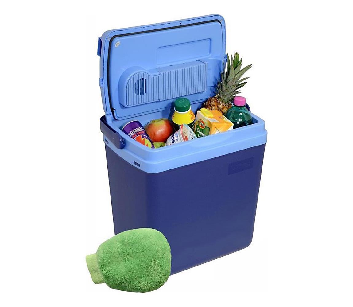 Kijelzős hűtőláda 48W/230/12V 25 l kék 07121