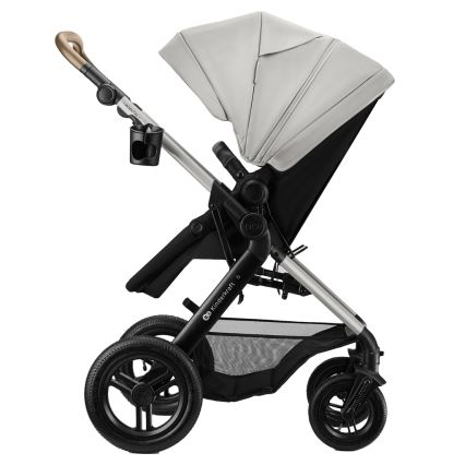 KINDERKRAFT - 3 az 1-ben multifunkciós babakocsi MOOV 2 XL Air Grey