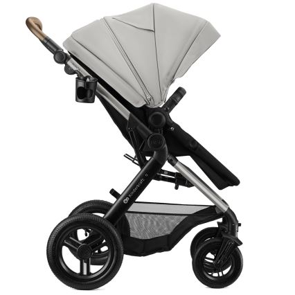 KINDERKRAFT - 3 az 1-ben multifunkciós babakocsi MOOV 2 XL Air Grey
