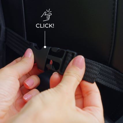 KINDERKRAFT - autós rendszerező, fekete