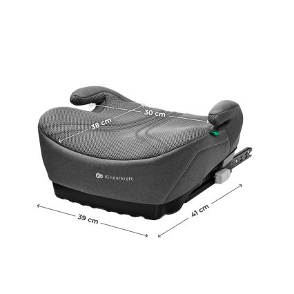 KINDERKRAFT - Autós ülésmagasító I-BOOST 2 PRO i-Size 125–150 cm szürke