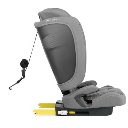 KINDERKRAFT - Autósülés FIX2GO i-Size 76-150 cm szürke