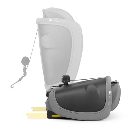 KINDERKRAFT - Autósülés FIX2GO i-Size 76-150 cm szürke