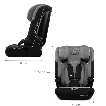 KINDERKRAFT - Autósülés I-COMFY i-Size 76-150 cm szürke