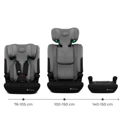 KINDERKRAFT - Autósülés I-COMFY i-Size 76-150 cm szürke
