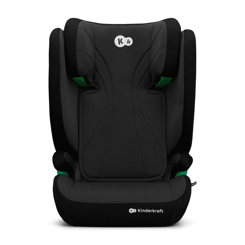 KINDERKRAFT - Autósülés JUNIOR FIX 2 (100-150 cm) Graphite fekete