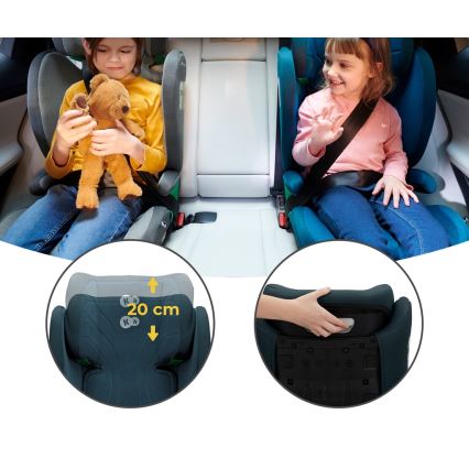 KINDERKRAFT - Autósülés JUNIOR FIX 2 (100-150 cm) Harbor kék