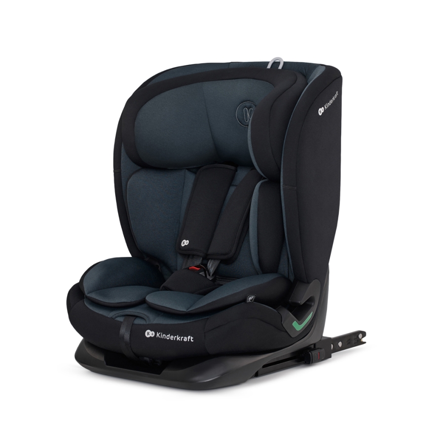 KINDERKRAFT - Autósülés ONETO 3 i-Méret (76-150 cm) + Isofix Graphite fekete