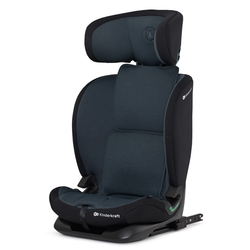 KINDERKRAFT - Autósülés ONETO 3 i-Méret (76-150 cm) + Isofix Graphite fekete