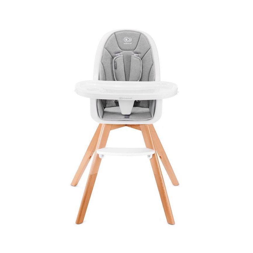 KINDERKRAFT - Baba etetőszék 2in1 TIXI szürke