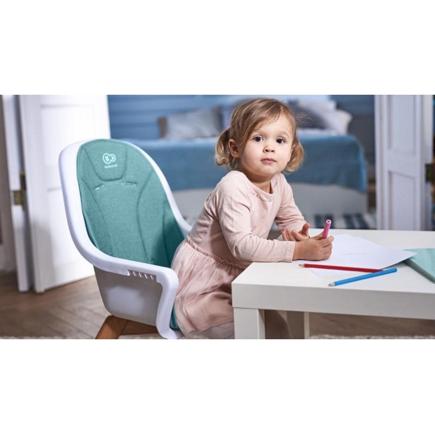 KINDERKRAFT - Baba etetőszék 2in1 TIXI türkiz