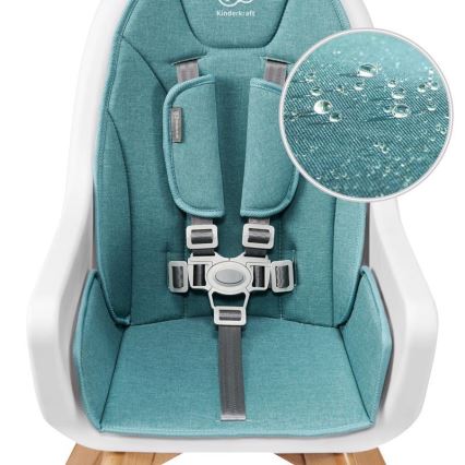 KINDERKRAFT - Baba etetőszék 2in1 TIXI türkiz