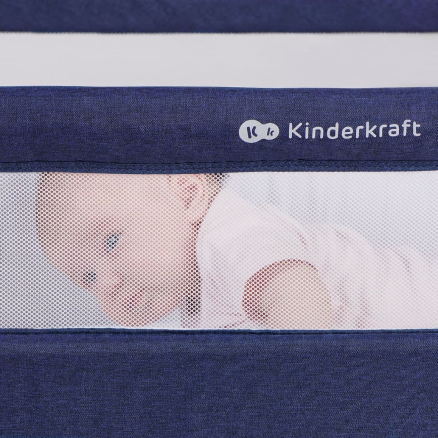 KINDERKRAFT - Babaágy 2in1 BEA kék