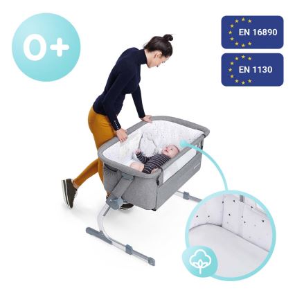 KINDERKRAFT - Babaágy UNO UP sötétszürke