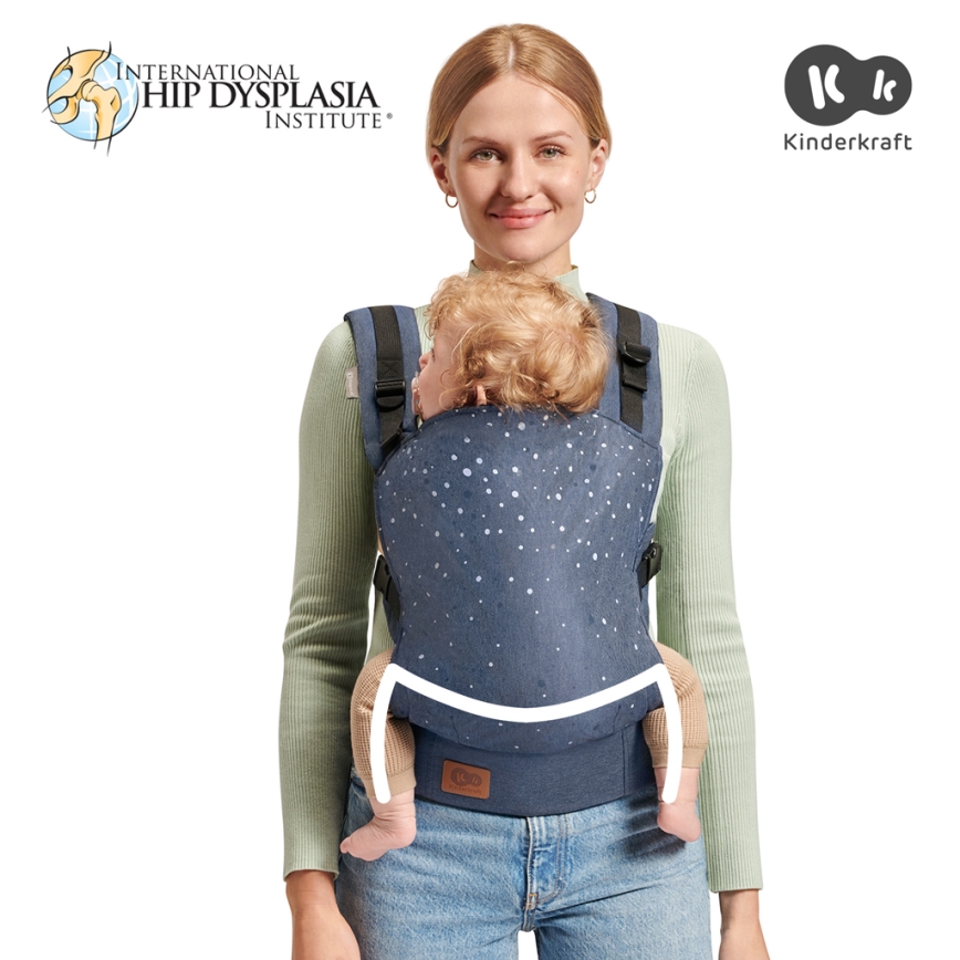 KINDERKRAFT - Babahordozó NINO kék