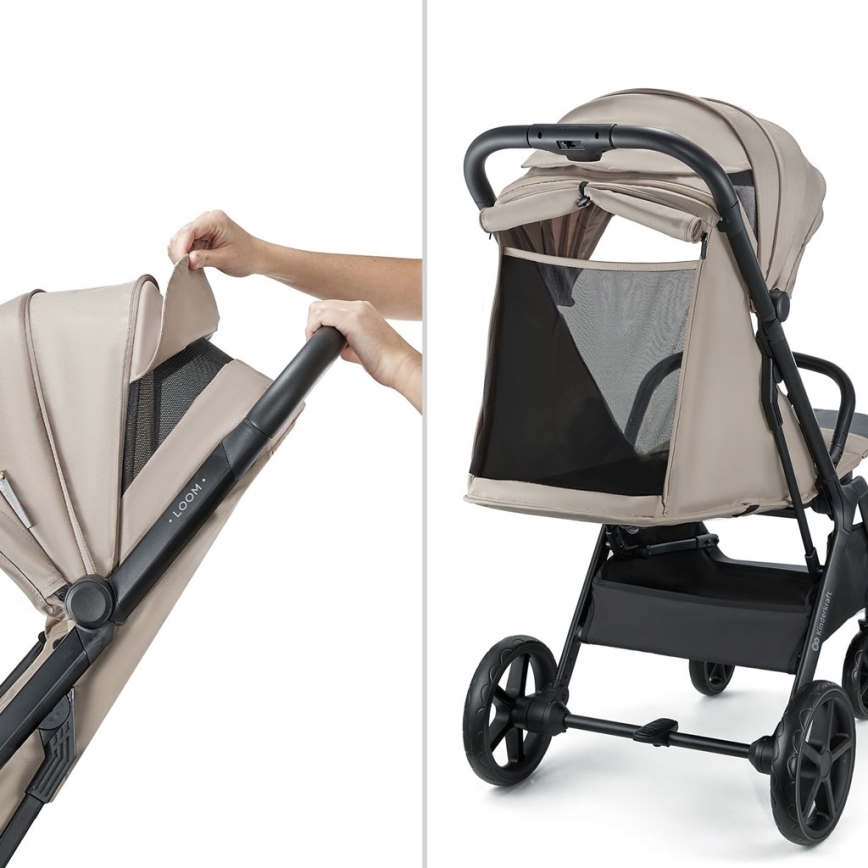 KINDERKRAFT - Babakocsi LOOM bézs