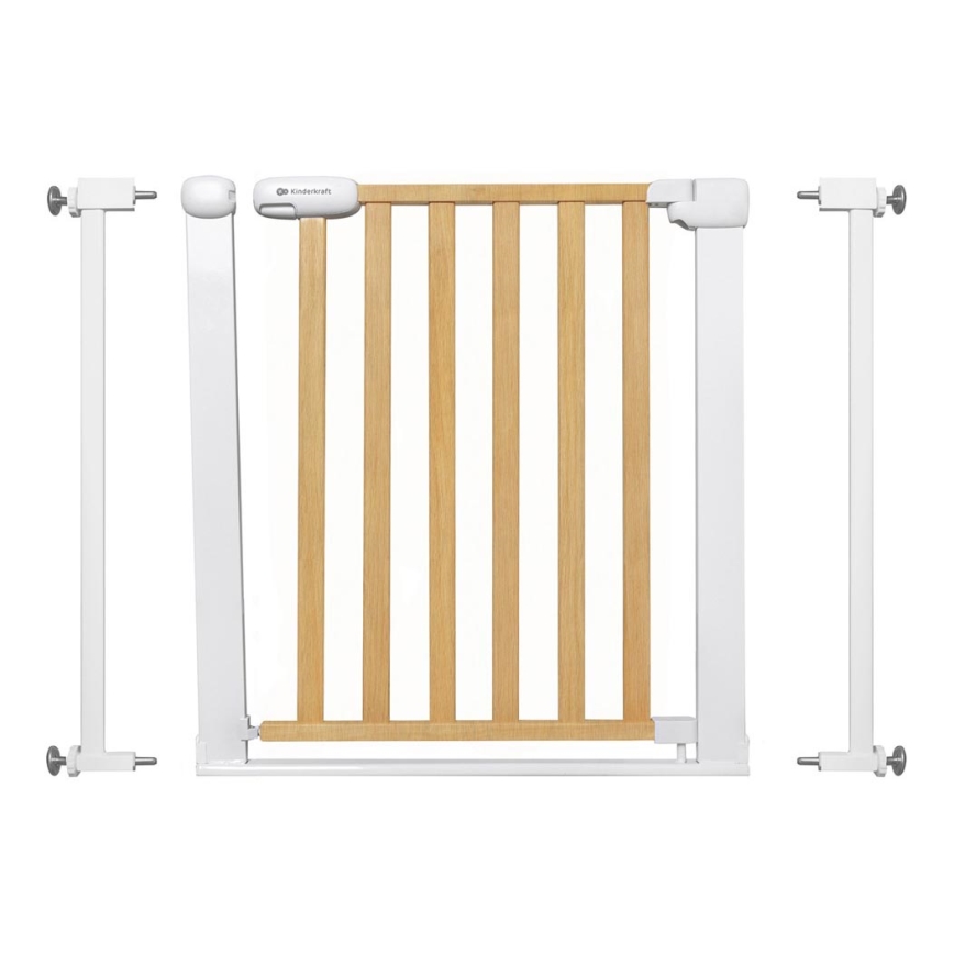 KINDERKRAFT - Biztonsági korlát LOCK&GO 75-103 cm fenyő
