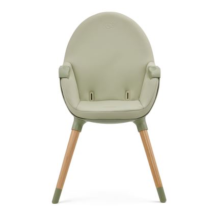 KINDERKRAFT - Gyermek etetőszék 2 az 1-ben FINI2 bükk/zöld