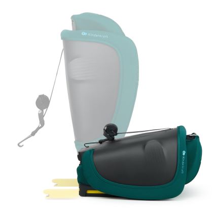 KINDERKRAFT - FIX2GO i-Size autósülés 76-150 cm türkiz