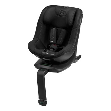 KINDERKRAFT - Forgatható alappal rendelkező autósülés I-GUARD PRO i-Size 61-105 cm fekete
