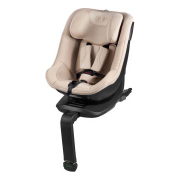 KINDERKRAFT - Forgatható bázissal rendelkező I-GUARD PRO i-Size autósülés 61-105 cm bézs