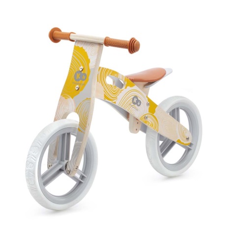 KINDERKRAFT - Futó bicikli RUNNER sárga