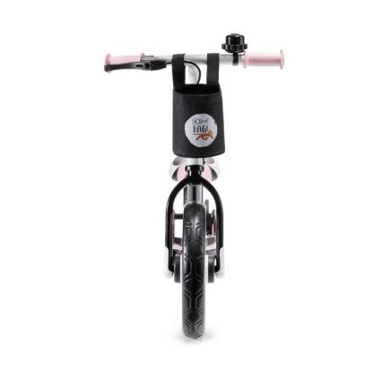 KINDERKRAFT - Futó bicikli SPACE fekete/rózsaszín